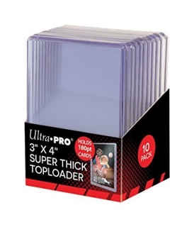 Toploader Ultra Pro Super Thick (10 ks.) Ultra Pro 180pt 