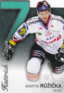 Hokejová karta Martin Růžička OFS 17/18 Statistics Die Cut /99