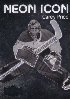 Hokejová karta Carey Price Metal Universe 2021-22 Neon Icon č. NI-11