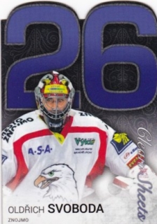 Hokejová karta Oldřich Svoboda OFS 17/18 Statistics Die Cut /99