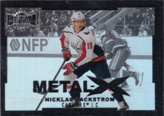 Hokejová karta Nicklas Backstrom Metal Universe 2021-22 Acetate Holo č. MX-36