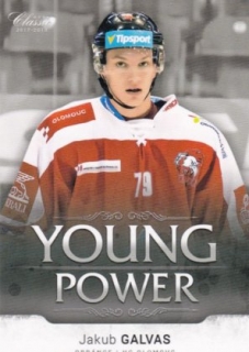 Hokejová karta Jakub Galvas OFS 17/18 S.II. Young Power 