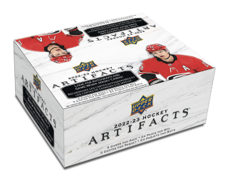 Box hokejových karet 2022-23 UD Artifacts Retail