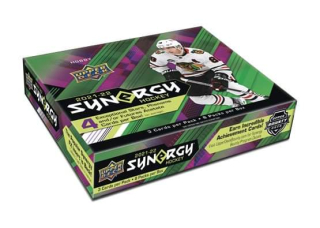 Box hokejových karet 2022-23 UD Synergy Hobby