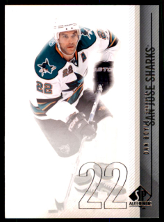 Hokejová karta Dan Boyle SP Authentic 2010-11 řadová č.92
