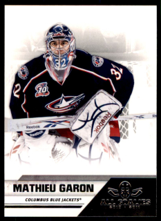 Hokejová karta Mathieu Garon Panini All Goalies 2010-11 řadová č.22