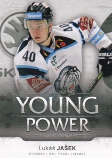 Hokejová karta Lukáš Jašek OFS 17/18 S.II. Young Power 