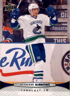 Hokejová karta Alexandre Burrows UD Series 2 2011-12 řadová č.267