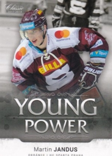 Hokejová karta Martin Jandus OFS 17/18 S.II. Young Power 
