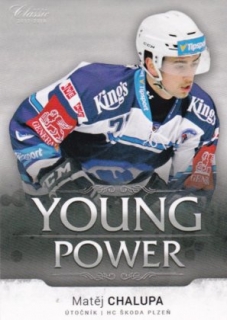 Hokejová karta Matěj Chalupa OFS 17/18 S.II. Young Power 