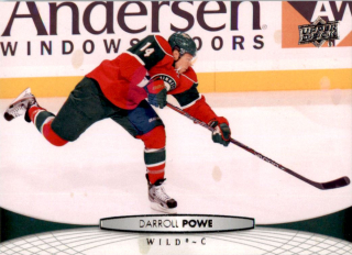 Hokejová karta Darroll Powe UD Series 2 2011-12 řadová č.365