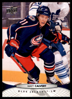 Hokejová karta Matt Calvert UD Series 2 2011-12 řadová č.404