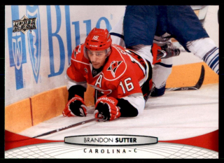 Hokejová karta Brandon Sutter UD Series 2 2011-12 řadová č.420