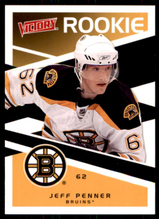 Hokejová karta Jeff Penner UD Victory 2010-11 Rookie č. 206