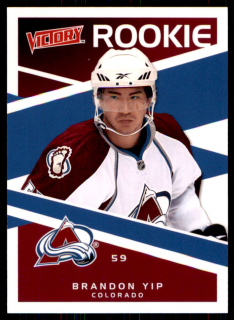 Hokejová karta Brandon Yip UD Victory 2010-11 Rookie č. 210
