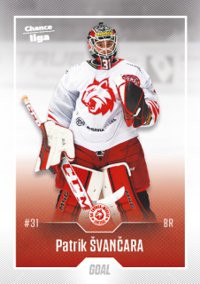 Hokejová karta Patrik Švančara Goal S2 2022-23 řadová č. 329