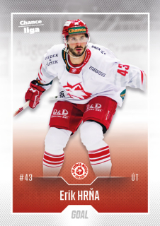 Hokejová karta Erik Hrňa Goal S2 2022-23 řadová č. 342