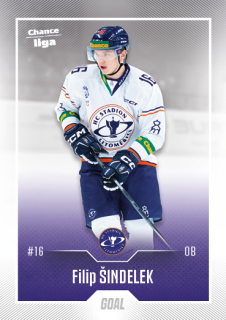 Hokejová karta Filip Šindelek Goal S2 2022-23 řadová č. 263