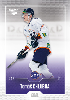 Hokejová karta Tomáš Chlubna Goal S2 2022-23 řadová č. 271