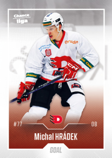 Hokejová karta Michal Hrádek Goal S2 2022-23 řadová č. 344