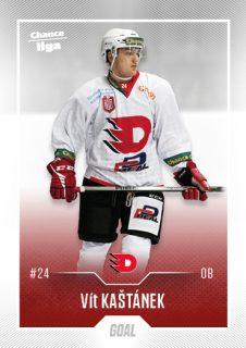 Hokejová karta Vít Kaštánek Goal S2 2022-23 řadová č. 346