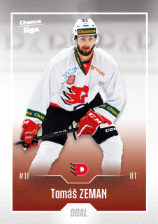 Hokejová karta Tomáš Zeman Goal S2 2022-23 řadová č. 351