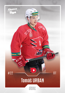 Hokejová karta Tomáš Urban Goal S2 2022-23 řadová č. 353
