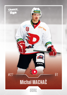 Hokejová karta Michal Machač Goal S2 2022-23 řadová č. 355