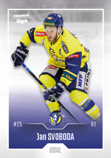 Hokejová karta Jan Svoboda Goal S2 2022-23 řadová č. 298