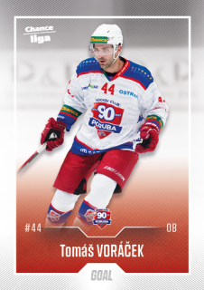 Hokejová karta Tomáš Voráček Goal S2 2022-23 řadová č. 361
