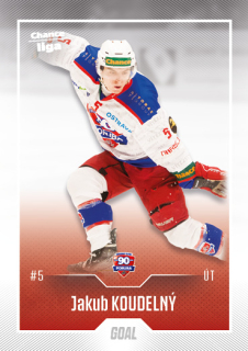 Hokejová karta Jakub Koudelný Goal S2 2022-23 řadová č. 362