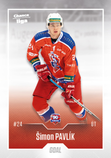 Hokejová karta Šimon Pavlík Goal S2 2022-23 řadová č. 363
