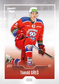 Hokejová karta Tomáš Gřeš Goal S2 2022-23 řadová č. 365
