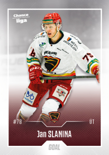 Hokejová karta Jan Slanina Goal S2 2022-23 řadová č. 257