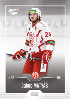 Hokejová karta Jakub Matyáš Goal S2 2022-23 řadová č. 304