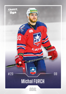 Hokejová karta Michal Furch Goal S2 2022-23 řadová č. 275