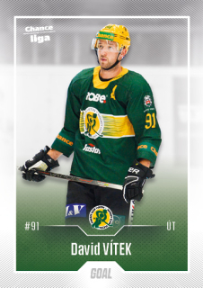 Hokejová karta David Vítek Goal S2 2022-23 řadová č. 230