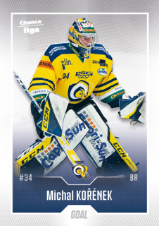 Hokejová karta Michal Kořének Goal S2 2022-23 řadová č. 386