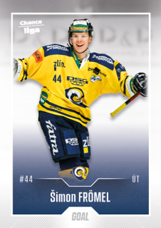 Hokejová karta Šimon Fromel Goal S2 2022-23 řadová č. 396