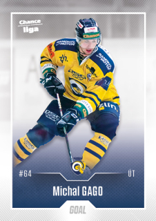 Hokejová karta Michal Gago Goal S2 2022-23 řadová č. 397