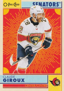 Hokejová karta Claude Giroux OPC 2022-23 Retro č. 92