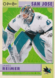Hokejová karta James Reimer OPC 2022-23 Retro č. 445