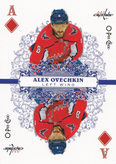 Hokejová karta Alex Ovechkin OPC 2022-23 Playing Cards č. ACE-DIAMONDS