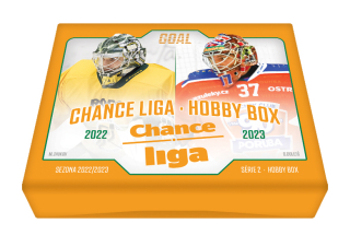 Box hokejových karet Goal Cards Chance Liga 2022-23 Hobby Box Série 2