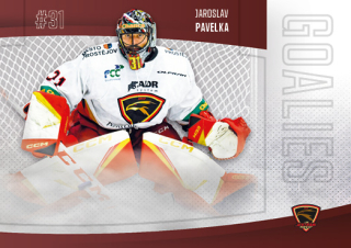 Hokejová karta Jaroslav Pavelka Goal S2 2022-23 Goalies č. 22