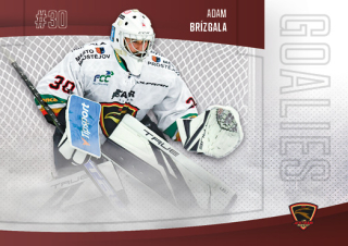 Hokejová karta Adam Brízgala Goal S2 2022-23 Goalies č. 23