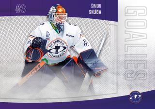 Hokejová karta Šimon Sklíba Goal S2 2022-23 Goalies č. 25