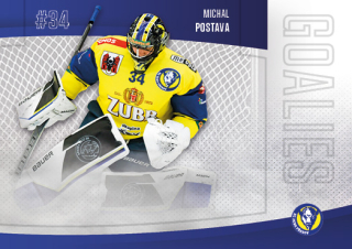 Hokejová karta Michal Postava Goal S2 2022-23 Goalies č. 28