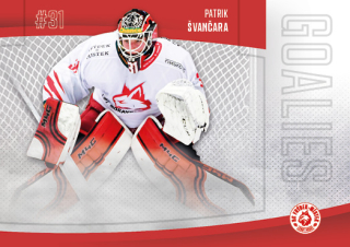 Hokejová karta Patrik Švančara Goal S2 2022-23 Goalies č. 33