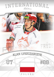 Hokejová karta Alan Lyszczarczyk Goal S2 2022-23 International Team č. 10